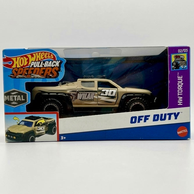 Hot Wheels Pull Back Speeder - Off Duty