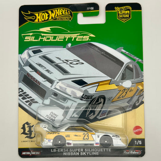 Hot Wheels - Silhouettes - LB ER34 Super Silhouette Nissan Skyline