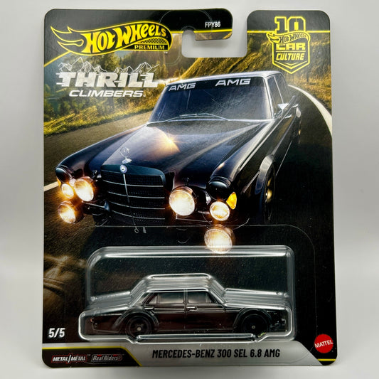 Hot Wheels Premium - Thrill Climbers - Mercedes Benz 300SEL 6.8 AMG
