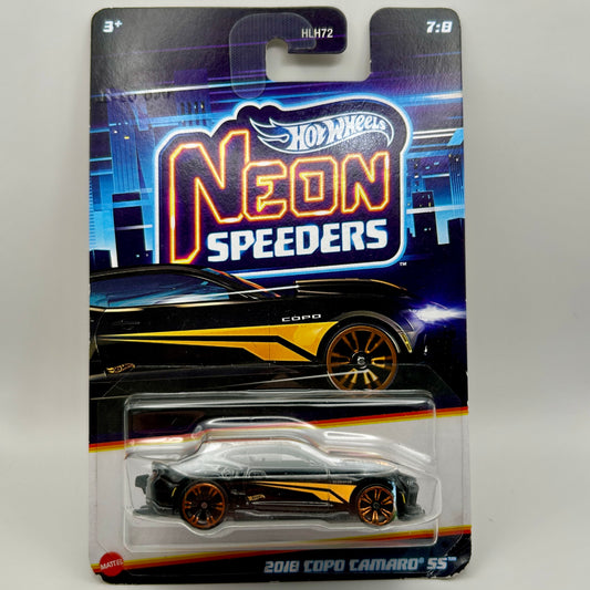 Hot Wheels - Neon Speeders - 2018 Copo Camaro SS