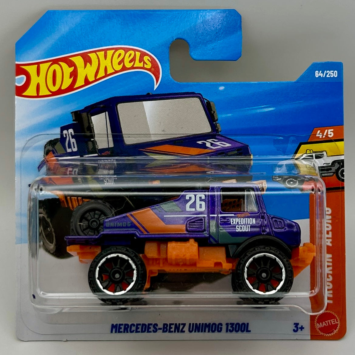 Hot Wheels - Mercedes Benz Unimog 1300L