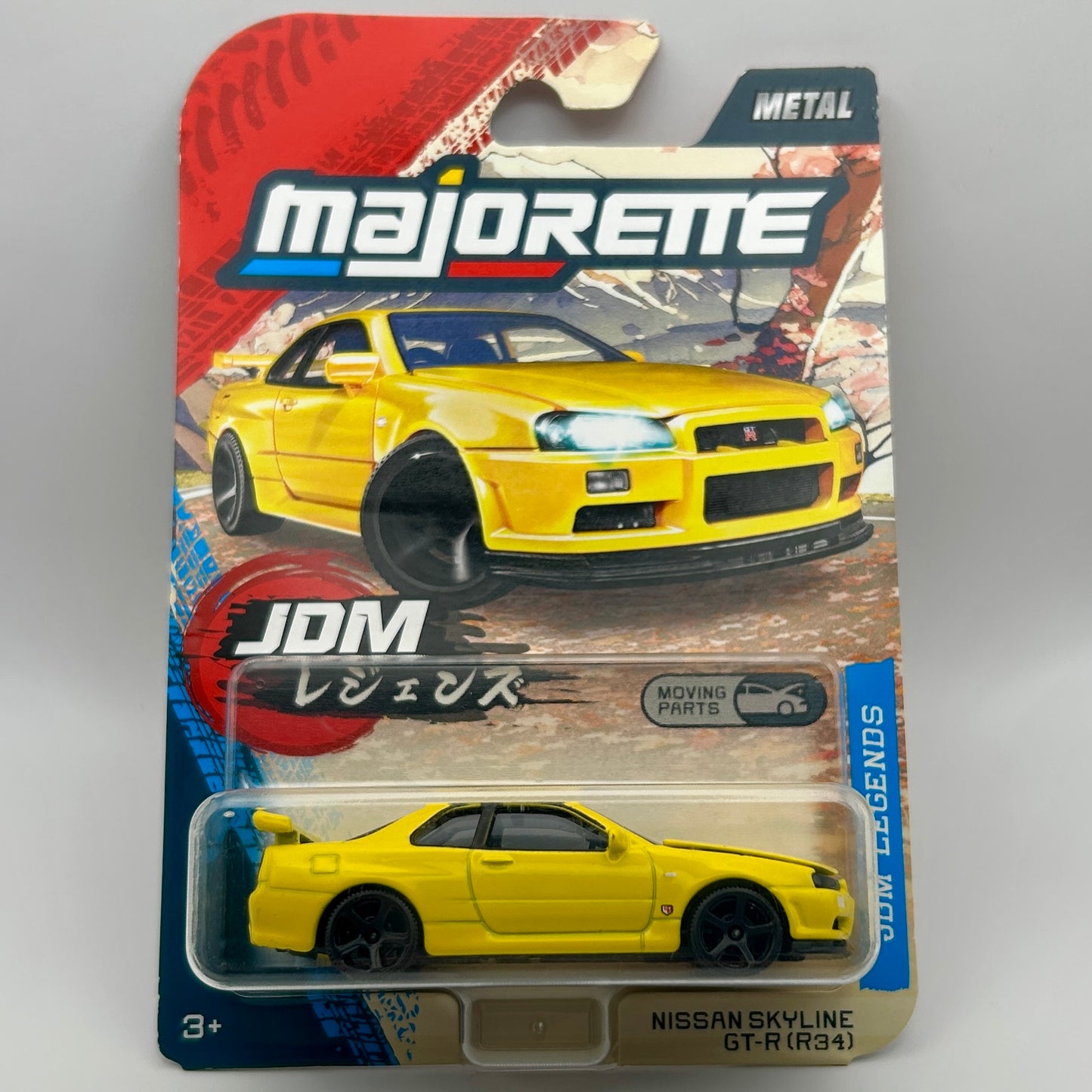 Majorette - JDM Legends - Nissan Skyline GTR (R34)