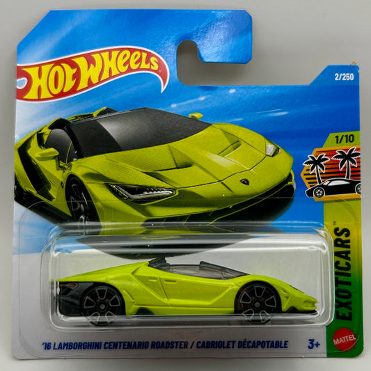 Hot Wheels - '16 Lamborghini Centenario Roadster