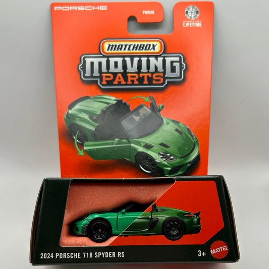 Matchbox - Moving Parts - 2024 Porsche 718 Spyder RS