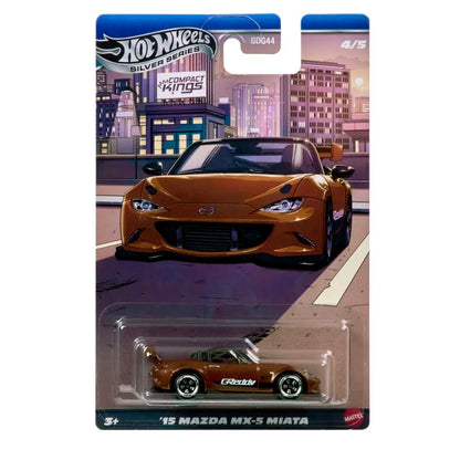 Hot Wheels - Silver Series - Compact Kings - '15 Mazda MX-5 Miata