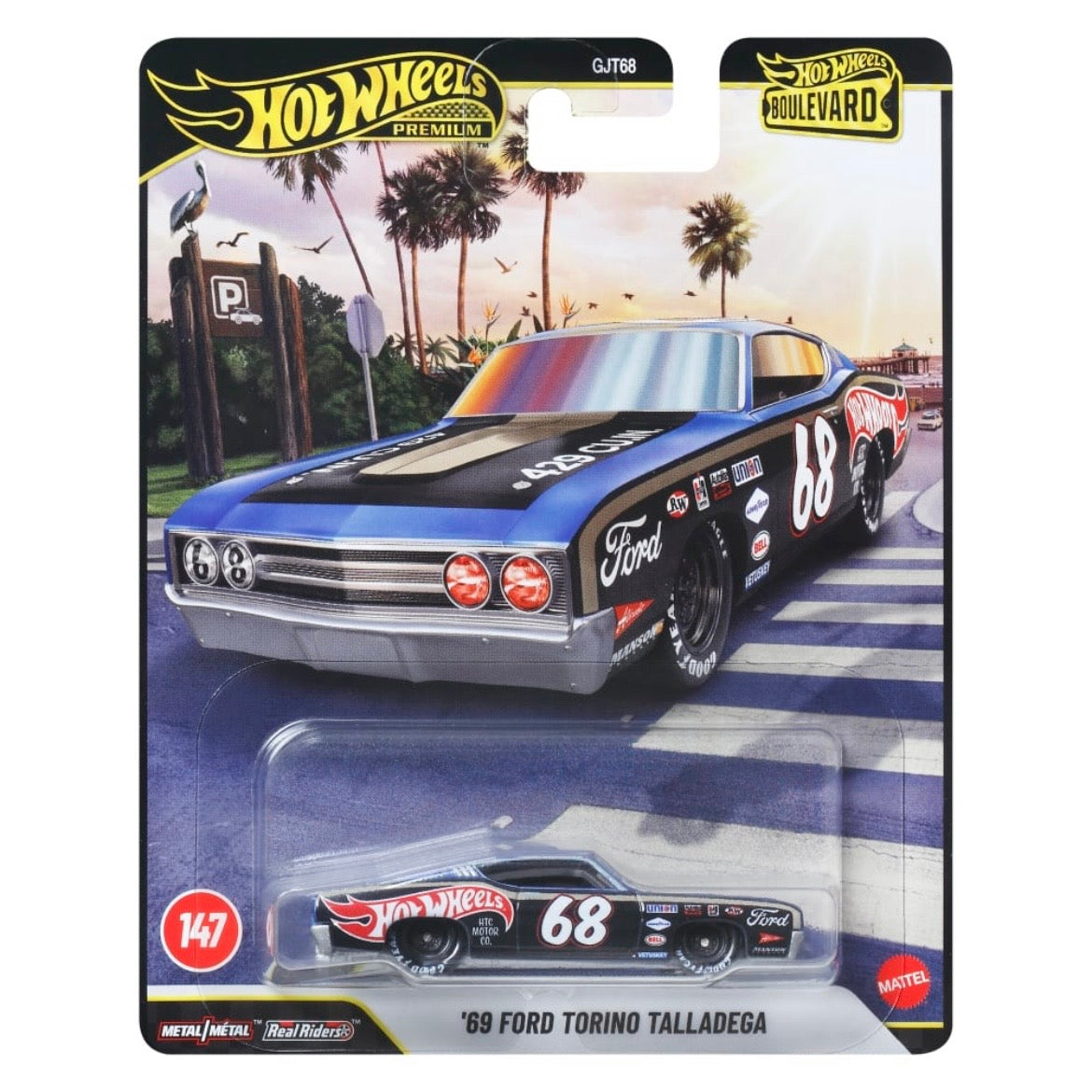 Hot Wheels Premium - Boulevard - '69 Ford Torino Talladega