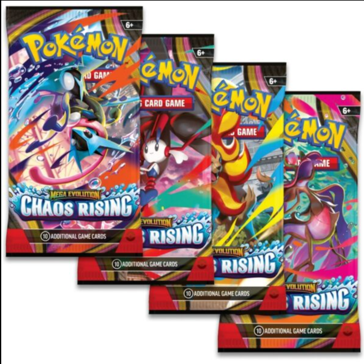Pokémon: Mega Evolution Chaos Rising Booster Pack