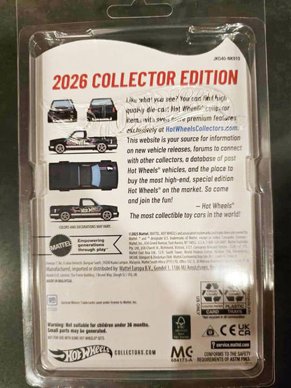 Hot Wheels 2026 Collectors Edition '91 GMC Syclone